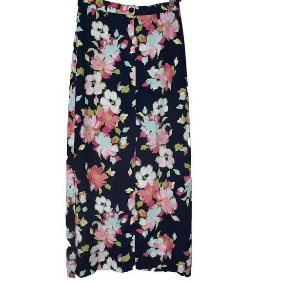 Kut from the Kloth Mindy Floral Maxi Skirt Women's 0P Side Slit Boho Hippie‎ - Picture 1 of 13